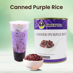 Canned Purple Rice 900g For Milk Tea l Sinker Toppings l Smoothie Frappe Dessert
