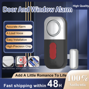 Door Window Sensor Wireless Burglar 130bp Alarm Magnetic Home Longer System Entry Burglar Security Battery Device Safety Home