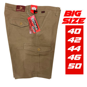 BIG SIZE Celana Cargo Pendek Pria premium catton carbon street Kargo Pria Jumbo 40 42 44 46 48 50