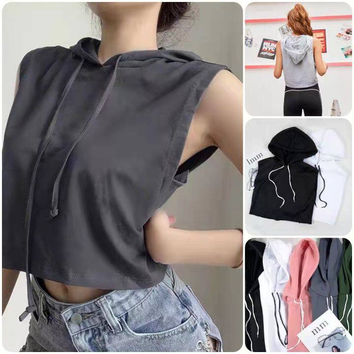 Lazada crop hotsell top hoodie