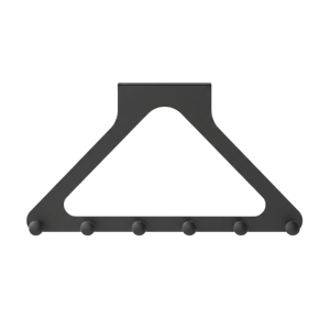 DSIUY Punch Free Clothes Hooks Triangle Traceless Design Wall Mounted Hanger Storage Organizer No-drill Door Storage Hook Bathroom