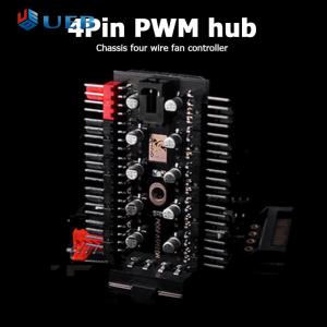 1 to 10 4 Pin PWM Cooler Fan HUB Splitter Extension PC Speed Control Board