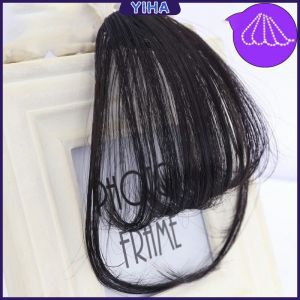 Yiha ผมหน้าม้า ดูธรรมชาติ วิกผมหน้าม้า กิ๊บผมหน้าม้าติดง่าย bangs