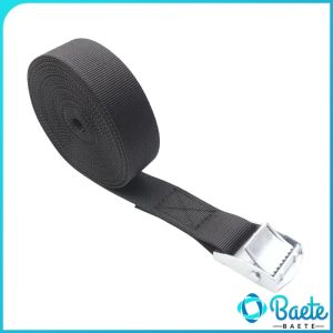 Baete  Black Tie Down Strap Strong Ratchet Belt Luggage Bag Cargo Lashing 1/2/3 Mters*2.5cm
