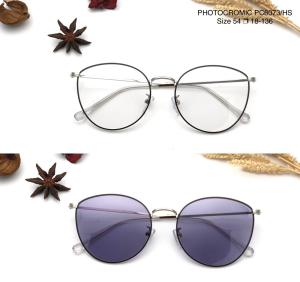 kacamata lensa Photocromic wanita pria terbaru vintage new optik sungless import free box dan lap