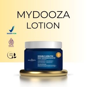 Maydooza HB Dosting Double Arbutin Night Whitening Membantu Kulit Tampak Sehat