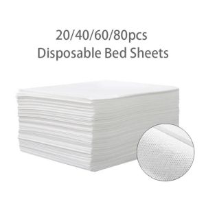 20/40/60/80pcs Thick Bed Sheets Salon Spa Beauty Tatoo Non-woven Sheets Breathable Travel Hotel Sheets2026