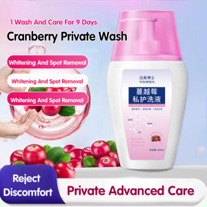 Feminine Wash Natural Intimate Cleanser/Private Area Wash For Women/Skin-Friendly/Cleansing/Fresh Scent/Natural Gentle Care