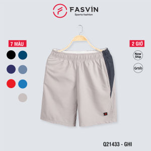 Quần đùi thể thao nam Fasvin Q21433.HN vải gió chun mềm mại co giãn thoải mái trẻ trung