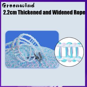 【Greenwind】 Thickened Non-Slip Clothesline Windproof Clothesline Quilt Airing Rope Outdoor Travel Household Drying Line Tools