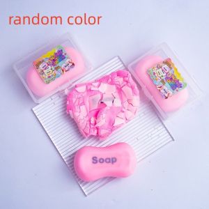 SIRENXI Cookie Wax Cracking Squeeze Satisfying Sound Butter Soap Crunch Squishy Toy Creative Handmade Crispy Feel Squishy Kids Adults