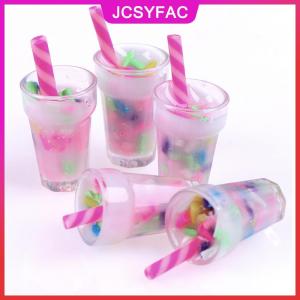 JCSYFAC Mô hình chai nước kem thu nhỏ Nhà Búp Bê Nhà búp bê 5 chiếc 1:12 đồ ăn nhà bếp