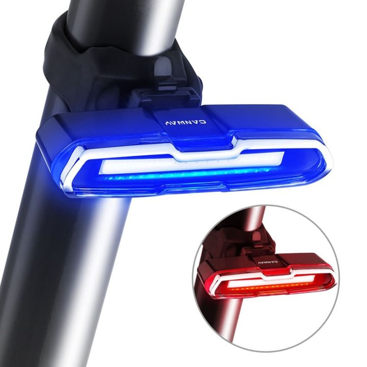 Super bright bicycle tail light, USB rechargeable LED bicycle light, 5