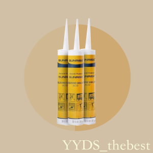 Sunrise Silicone sealant Clear brown black white grey colored
