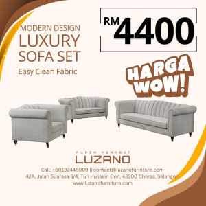 Luxury Meets Functionality The Versatile Sofa( Easy Clean Fabric)