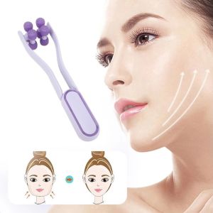 DFGFIN Hình chữ V Máy mát xa lăn Nâng cơ thư giãn Thúc đẩy sự hấp thụ Dụng cụ mát xa Di động Không dùng pin Máy mát xa thủ công Chăm sóc da hàng ngày