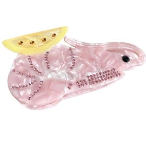 Hair Clip Radish/Shrimp Hair Claw Clip for Thick Hair Grip Hair Clamps for Women Strong Hold Hair Accessories