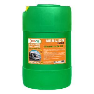 Dầu động cơ xe tải tàu thuyền MERLION CF4/SG - 15W40/20W50 - CAN 25 Lít