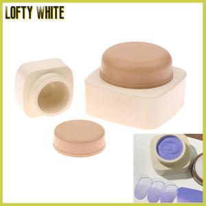 Lofty White 5 20g Empty Plastic Nail Art Cosmetic Square Containers Jar Face Cream Pot Nail Gel Powder Box Makeup Lotion Tool Packaging