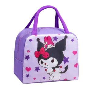 CHAINSHOP Cartoon childrens lunch box insulation bag lovely large capacity portable Lunch Bag