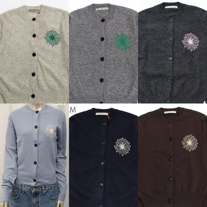 CASHMERE BLENDED CARDIGAN ROUND NECK（カーディガン/ボレロ