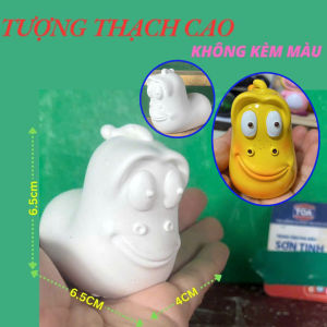 Tô Tượng Thạch Cao C116 THÚ CƯNG TU NƯỚC NGỌT dễ thương Tượng Thạch Cao Trắng ( không kèm màu )