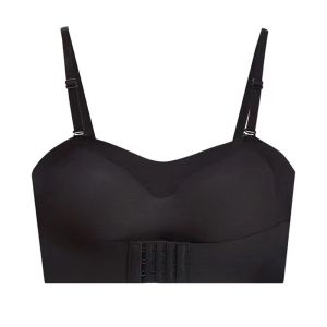 Yolo  mùa hè khóa trước đồ lót không đường may thu thập áo ngực chống trượt áo ống quây vô hình của phụ nữ cơ sở bó ngực không gọng thép bờ lưng xinh đẹp