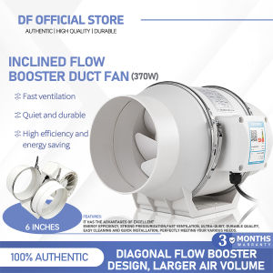 Exhaust Fan 4/5/6/8 Inches Large Air Volume And High Suction Power Industrial Vent Silent Duct Exhaust Fan 220V Inline Duct Booster Fan Extractor Duct Kitchen Toilet Wall Ceiling Exhaust Fan Air Cleaning For Household