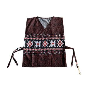 Rompi Batik Poliester Motif Etnik Modern untuk Wanita