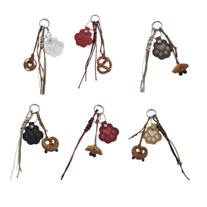 Animal Hair Memorial Keychain Pet Furs Holder Preservation Keyring For Pet Loss Memory and Remembrances