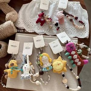Cute Cartoon ～ Nepal Wool Felt Cartoon Fruit Charms Cute Pendants Small Gifts Keychain Bag Pendant