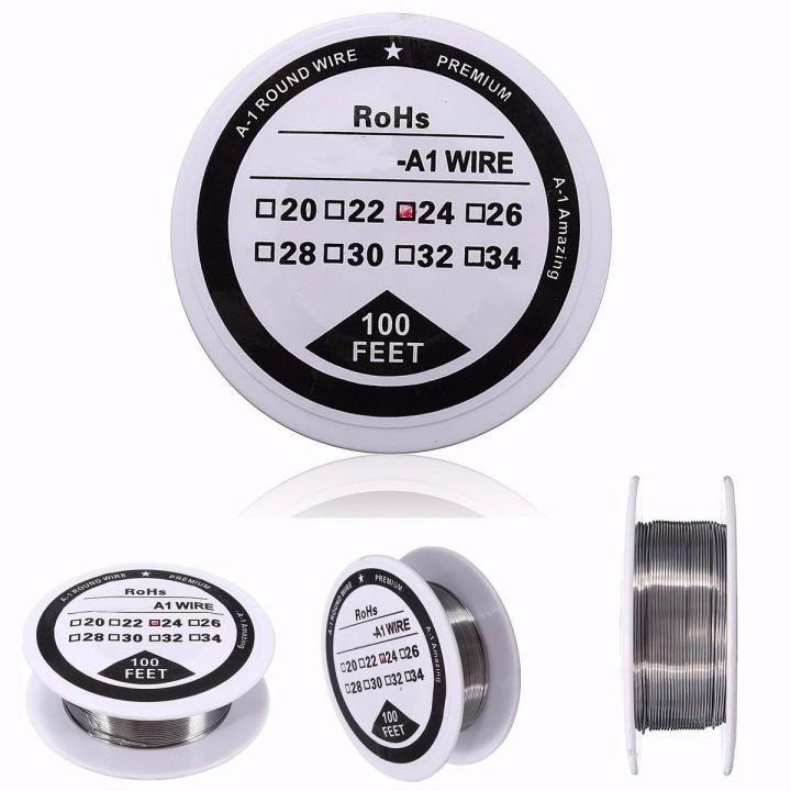 thumbnail image 2 of Master Of Clouds Ni200 Pure Nickel 200 Non-Resistance Wire - 25 Ft, 24 Gauge (0.51mm) For Vaping Or DIY 2 of 6