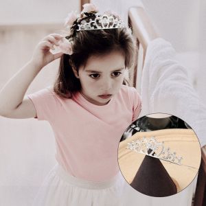 Prom Party Headband Royal Queen Princess Crown Crystal Wedding Tiaras Bride Hair Accessories Rhinestone h260630