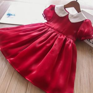 ZANRA ชุดเด็กผู้หญิง ชุดเจ้าหญิงของสาวๆ ชุดเด็กขนาดกลางและใหญ่ ผ้าดีและนิ่มสุดๆ ใส่สบาย