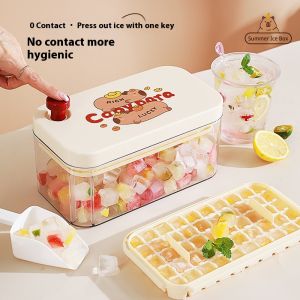 Hellobabyu Báo Chí-loại khay đá & nhà sản xuất-Dùng cho thực phẩm Silicone cho tủ lạnh