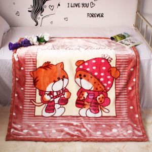 2025 Big Red Eagle Winter Cloud Blanket ผ้าห่มหนาสองชั้นผ้าห่มเด็กแรกเกิดผ้าห่มเด็กอนุบาลผ้าห่มเด็ก