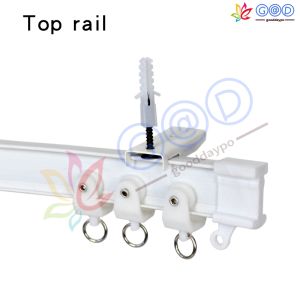 【COD】Silent Curtain Track Bendable Track Balcony Bay Window Track U Type L Type Z Type DIY Soft Track for Bedroom Living Room Balcony Truck