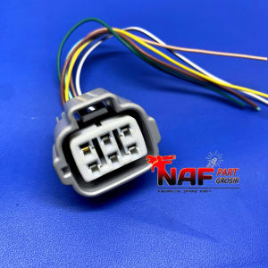 SOCKET SOKET HEADLAMP LAMPU DEPAN TOYOTA PIN 6 AVANZA VELOZ XENIA VIOS YARIS FORTUNER ORIGINAL