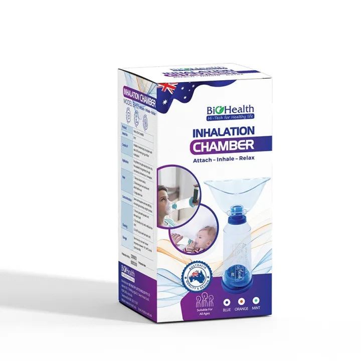 Buồng đệm khí dung Baby haler BIOHEALTH buồng hít hen suyễn