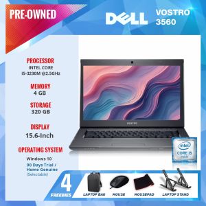 AFFORDABLE LAPTOP Core i7/i5/i3 - 8GB/4GB RAM - SSD or HDD - Built-in WiFi & Camera - with FREEBIES / Refurbished Laptop