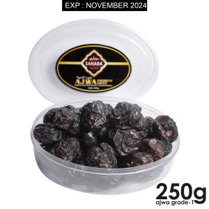Premium Kurma Ajwa 250gr Kurma Nabi Rosul Asli Madinah Saudi Oleh Oleh Haji