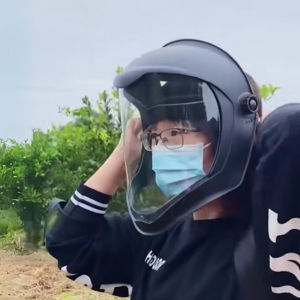 Kính bảo hộ toàn mặt mặt nạ bảo hộ chống hóa chất khói bụi độc hại xịt hóa chất trừ sâu