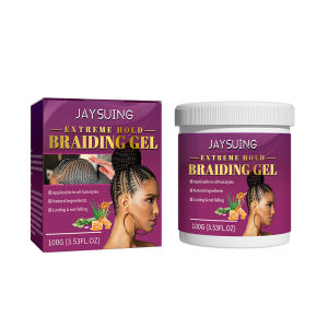 100g Strong Hold Hair Braid Gel Natural Twist Gel Styling Hair Tool for Twist Locs Braids