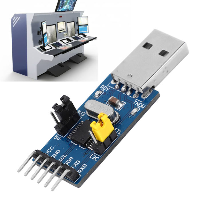 USB To I2C Converter Module Jumper Wire USB To UART Converter Adapter ...