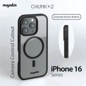 Magskin CHUNK 2 Magnetic Compatible Phone Case Cover Casing iPhone 16 / 16 Plus / 16 Pro / 16 Pro Max
