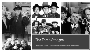 64GB USB with The Three Stooges Live Action American Classic Complete 26 Seasons Videos Collection & Free Surprise Gifts