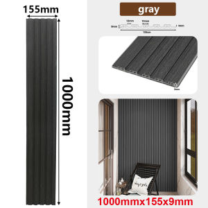 European Style Grille Panel - Fireproof & Waterproof TV Background Wall | Modern Home Decor | Easy Installation 100CM*15.5CM*9MM/17MM