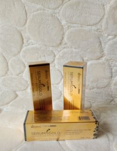 Serum Gold Kemasan Baru Serum Wajah Hanasui BPOM 20ml