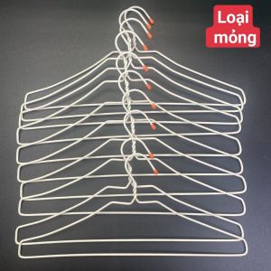 Móc nhựa màu xanh treo quần áo gia đình và cửa hàng shop thời trang-[ 60 cái] - móc nhựa treo quần áo.