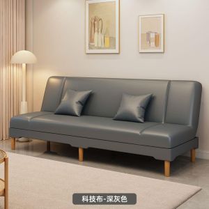 Sofa Single Foldable Sofa Rental Room Simple Sofa Bed Foldable Dual-Purpose Couch Sofa Set 123 Seater With Chaise Sofa Chair Sofa Single Double Sofa Bedroom Sofa Bed